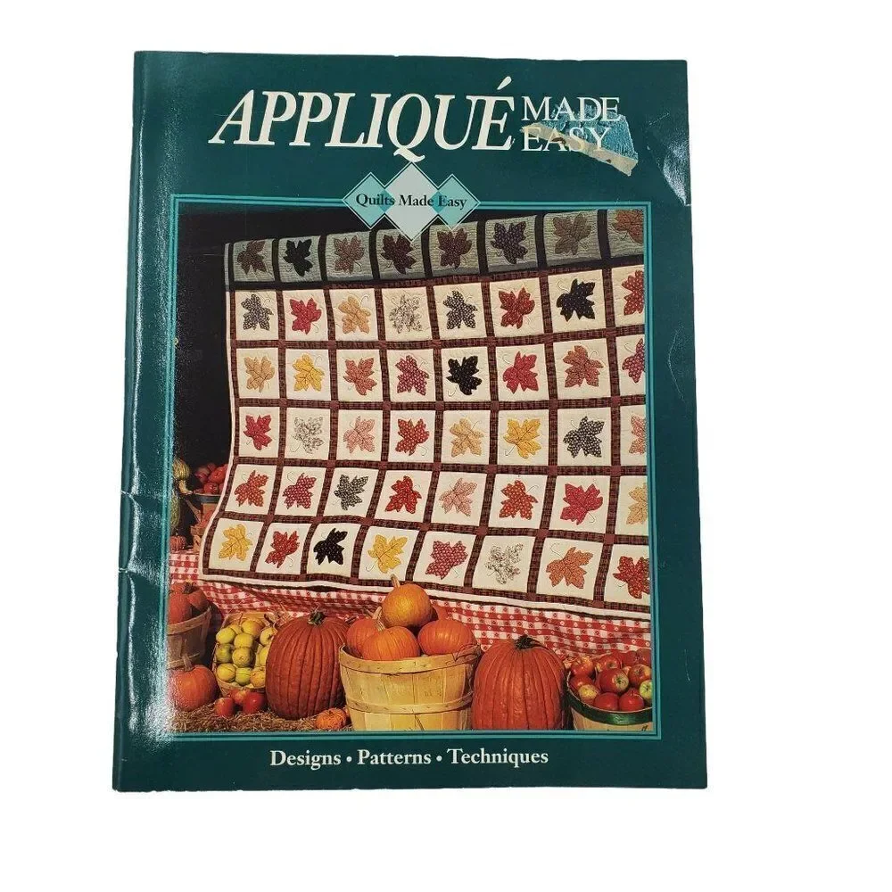 Applique Made Easy Quilt Book Designs Patterns Techniques Oxmoor House - Picture 1 of 8